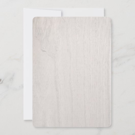 Kleines Bündel von Joy Pink Pine Cone Kinderdusche Einladung (Rückseite)