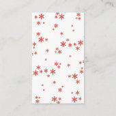 Kleines Bündel von Weihnachtsduschenbüchern Begleitkarte (Rückseite)