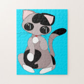 Kleines Cat Puzzle-Geschenk Puzzle (Vertikal)