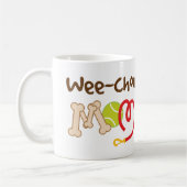 Kleines-Chon Hundezucht-Mama-Geschenk Kaffeetasse (Links)
