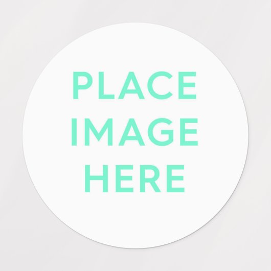 Kleines Circle Closing Label Etiketten (Design 1)