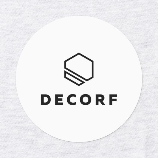 Kleines Circle Closing Label Etiketten (Design 1)