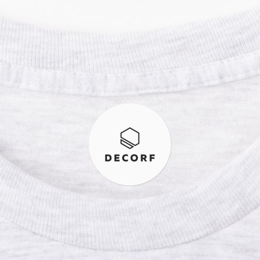 Kleines Circle Closing Label Etiketten (Befestigt)