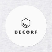 Kleines Circle Closing Label Etiketten (Design 2)