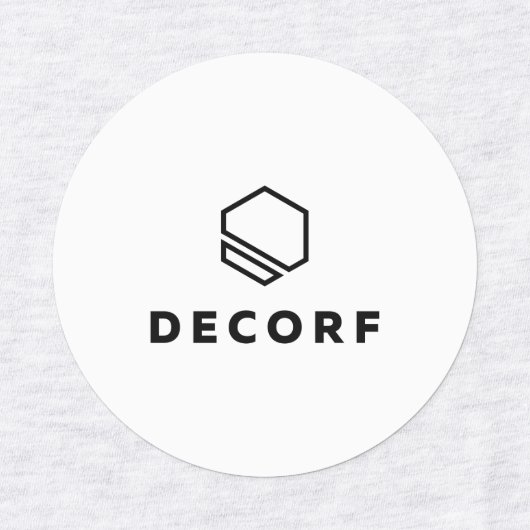 Kleines Circle Closing Label Etiketten (Design 2)