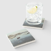 Kleines Compton, RI - Sakonnet Punkt Steinuntersetzer (Seitenansicht)