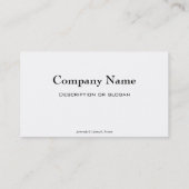 Kleines Cowgirl auf Rinderpferdgelb Visitenkarte (Rückseite)