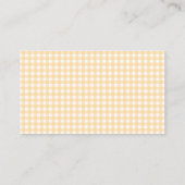 Kleines Daisy Baby Duwer Diaper Raffle Ticket (Rückseite)