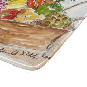 Kleines dekoratives Glasschneiden-Brett Schneidebrett (Ecke)