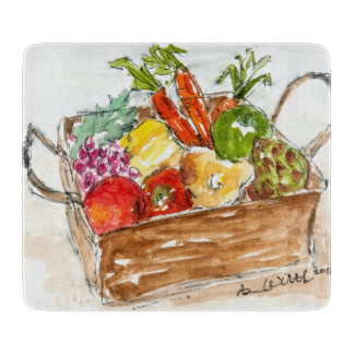 Kleines dekoratives Glasschneiden-Brett Schneidebrett