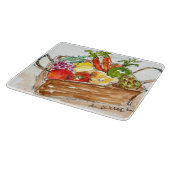 Kleines dekoratives Glasschneiden-Brett Schneidebrett (Ecke)