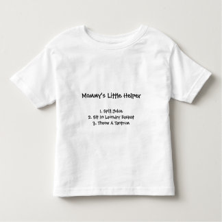 Kleines der Helfer-Shirt der Mama Kleinkind T-shirt