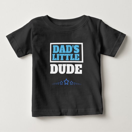 Kleines der Typ-Shirt des Vaters Baby T-shirt (Vorderseite)