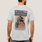 Kleines die Frauen-T-Shirt der Männer T-Shirt (Rückseite)