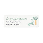 Kleines Dino in der Art Dinosaur Babydusche (Vorne)