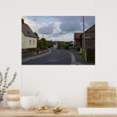 Kleines Dorf Poster (Küche)