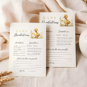 Kleines Duckling Baby Shower Prediction Advice Gam Briefpapier