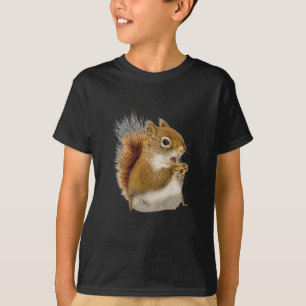 Kleines Eichhörnchen isst seine Nüsse T-Shirt