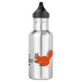 Kleines Eichhörnchen manchmal Edelstahlflasche (Rechts)