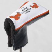 Kleines Eichhörnchen manchmal Golf Headcover (3/4 Vorderseite)
