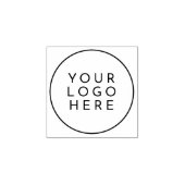 Kleines, einfaches, benutzerdefiniertes Logo Gummistempel (Prägung)