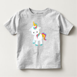 Kleines Einhorn, Niedliches Einhorn, magisches Ein Kleinkind T-shirt