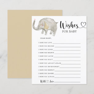 Kleines Elefantenspiel   Babywünsche