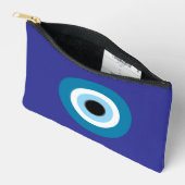 Kleines Eye Zippered Bag Zubehörtasche (Offen)