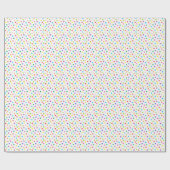 Kleines, farbenfrohe Papiere Geschenkpapier (Flach)