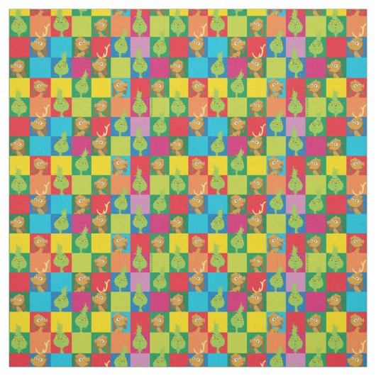 Kleines, farbiges Farbblockmuster Stoff (Muster)