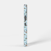 Kleines farbiges Fischmuster Samsung Galaxy Hülle (Rechte Seite)