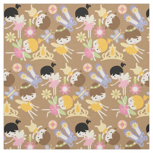 Kleines feenhaftes Ballerina-Gewebe Stoff (Muster)
