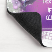 Kleines feenhaftes Mädchen kundengerechtes Mousepad (Ecke)