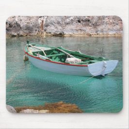 Kleines Fischerboot Mousepad