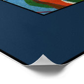 Kleines Flamenco-Festival~Vincent D'Indy~Barcelona Poster (Ecke)