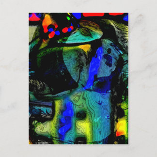 Kleines Fräulein chagally Postkarte