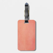 Kleines Fräulein Death mit kleinem Kuchen Gepäckanhänger (Rückseite vertikal)