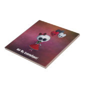 Kleines Fräulein Death Valentine Fliese (Seite)