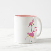 Kleines Fräulein Drama Queen Mug Zweifarbige Tasse (VorderseiteRechts)