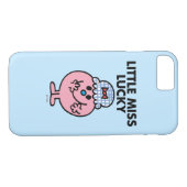 Kleines Fräulein Lucky Hiding Her Mouth Case-Mate iPhone Hülle (Rückseite (Horizontal))