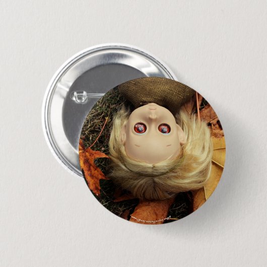 Kleines Fräulein No Name - Knopf-Button Button (Vorne & Hinten)