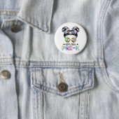 Kleines Fräulein Pre-K-Mädchen Ck Zur Schule Shirt Button (Beispiel)