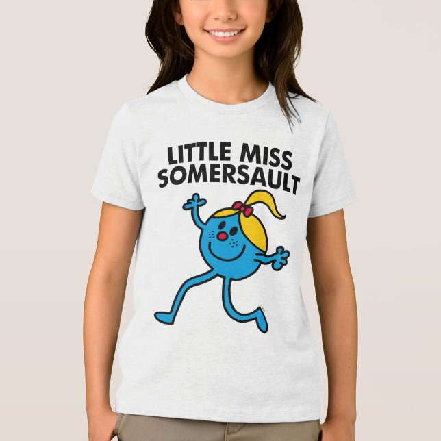 Kleines Fräulein Somersault Walking Tall Tri-Blend Shirt (Vorderseite)