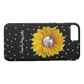 Kleines Fräulein Sunshine Smiling Cat Case-Mate iPhone Hülle (Rückseite (Horizontal))