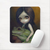 "Kleines Frosch-Mädchen" Mousepad (Mit Mouse)