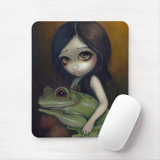 "Kleines Frosch-Mädchen" Mousepad (Mit Mouse)