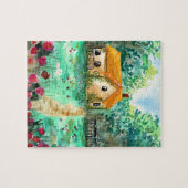 Kleines Gartenhaus Puzzle (Horizontal)