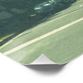 Kleines gelbes Auto Poster (Ecke)