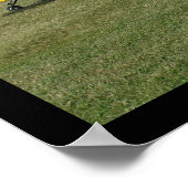 Kleines Gelbflugzeug Poster (Ecke)