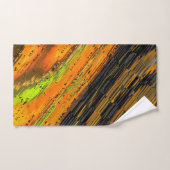 Kleines gelbliches Mosaik und deformiert Badhandtuch Set (Handtuch)